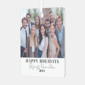 Weihnachten Ornament Aus Metall (Vorderseite links)