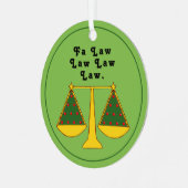 Weihnachten Ornament Aus Metall (Vorderseite links)