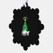 Weihnachten Ornament Karte (Linke Ecke)