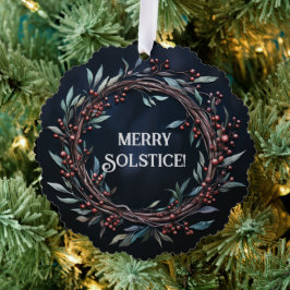 Weihnachten Ornament Karte