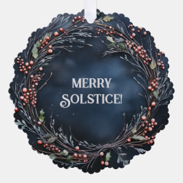 Weihnachten Ornament Karte