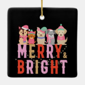 Weihnachten, Ornamente 07 Fröhlich und hell (Rückseite)