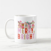 Weihnachten, Ornamente 07 Fröhlich und hell Kaffeetasse (Links)