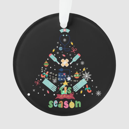 Weihnachten, Ornamente Gesundheitswesen Thema 25 B (Vorderseite)