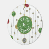 Weihnachten "Ornamente & Sterne" Ornamente Persönl (Links)