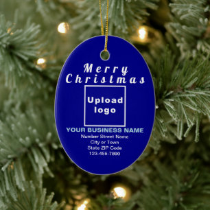 Weihnachten - Oval Keramik Ornament