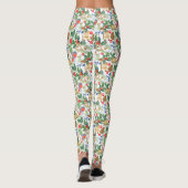 Weihnachten Pajama Pants Leggings (Rückseite)