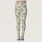 Weihnachten Pajama Pants Leggings (Vorderseite)