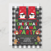 Weihnachten Pajama Party Einladung Urlaub Pajamas (Vorderseite)