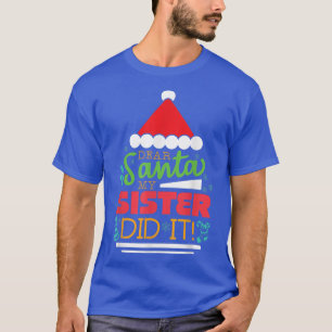 Weihnachten Pajama Sehr geehrter Weihnachtsmann, m T-Shirt