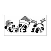 Weihnachten Pandas Permastempel (Design)