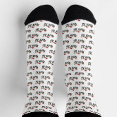 Weihnachten Pandas Socken (Oben)