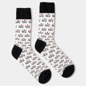 Weihnachten Pandas Socken (Rechts)