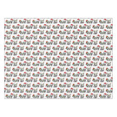 Weihnachten Pandas Tischdecke (Vorderseite (Horizontal))