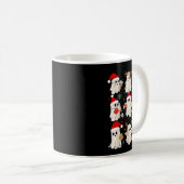 Weihnachten Pantasmas Ghost Santa Conchas Kaffeetasse (VorderseiteRechts)