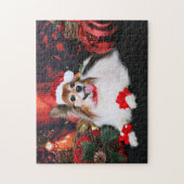 Weihnachten - Papillon - Sylvie Puzzle (Vertikal)