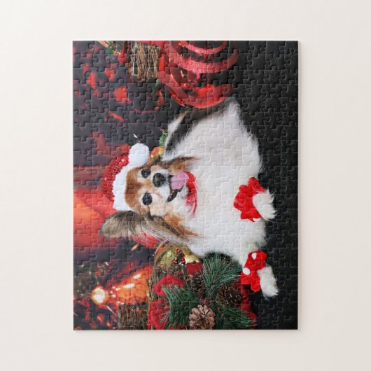Weihnachten - Papillon - Sylvie Puzzle (Vertikal)