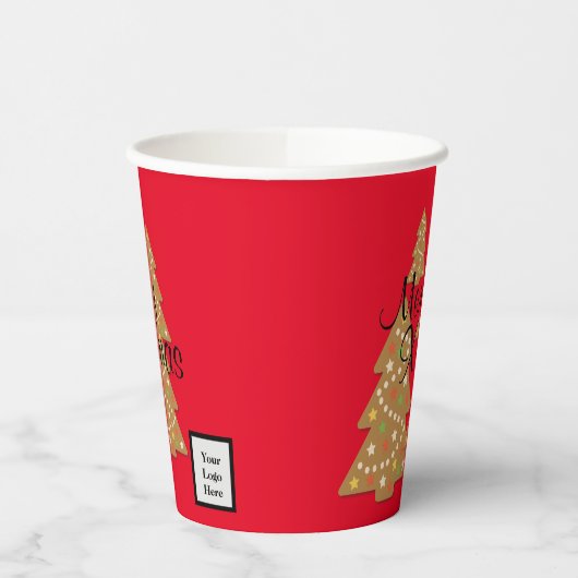 Weihnachten Pappbecher (Links)