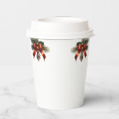 Weihnachten Pappbecher (Rückseite)