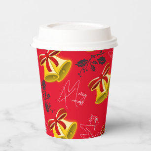 Weihnachten Pappbecher