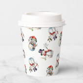 Weihnachten Pappbecher (Rückseite)