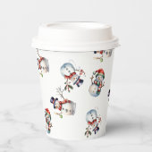 Weihnachten Pappbecher (Vorderseite)