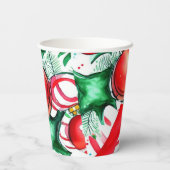 Weihnachten Pappbecher (Rückseite)