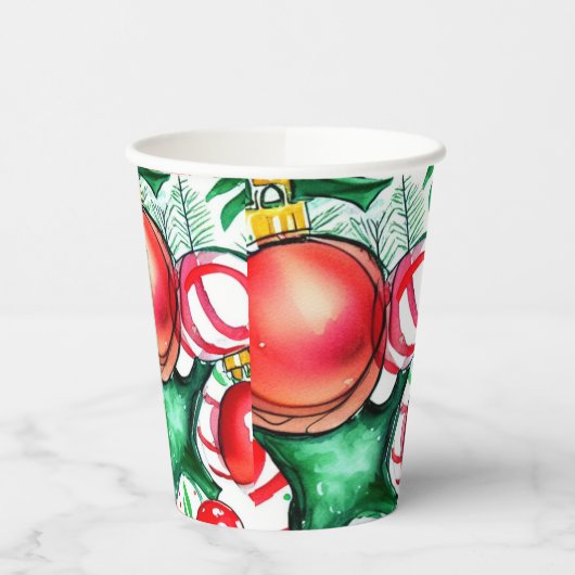 Weihnachten Pappbecher (Links)