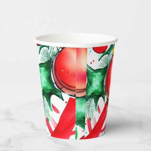 Weihnachten Pappbecher (Rechts)