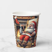 Weihnachten Pappbecher (Rückseite)