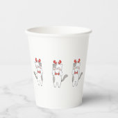 Weihnachten Pappbecher (Vorderseite)