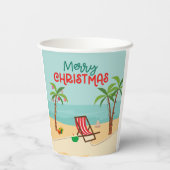 Weihnachten Pappbecher (Rückseite)