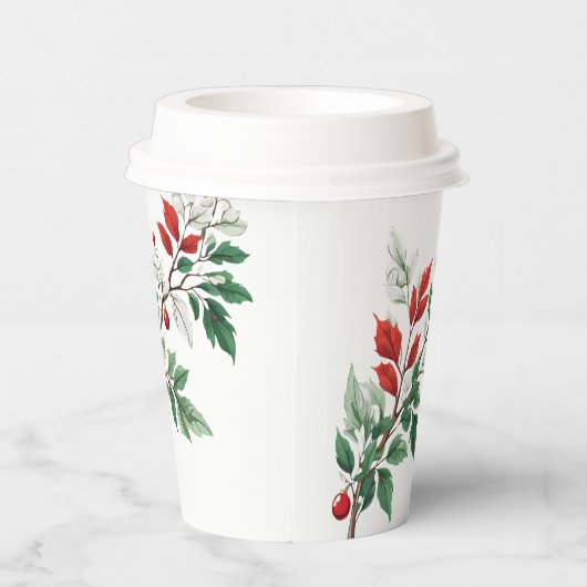 Weihnachten Pappbecher (Rechts)