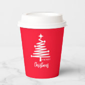 Weihnachten Pappbecher (Vorderseite)