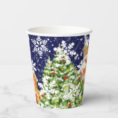 Weihnachten Pappbecher (Rückseite)