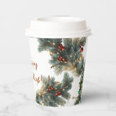 Weihnachten Pappbecher (Rückseite)