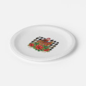 Weihnachten Pappteller (Schrägansicht)