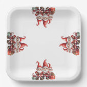 Weihnachten Pappteller (Vorderseite)