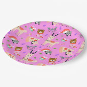 Weihnachten Pappteller (Schrägansicht)