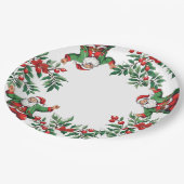 Weihnachten Pappteller (Schrägansicht)