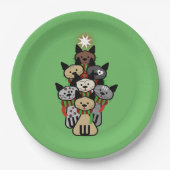 Weihnachten Pappteller (Vorderseite)