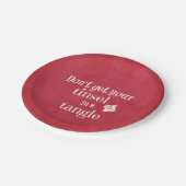 Weihnachten Pappteller (Schrägansicht)