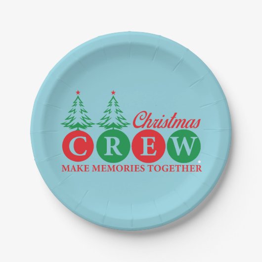 Weihnachten Pappteller (Vorderseite)