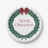Weihnachten Pappteller (Vorderseite)
