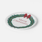 Weihnachten Pappteller (Schrägansicht)