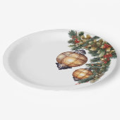 Weihnachten Pappteller (Schrägansicht)