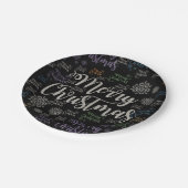 Weihnachten Pappteller (Schrägansicht)