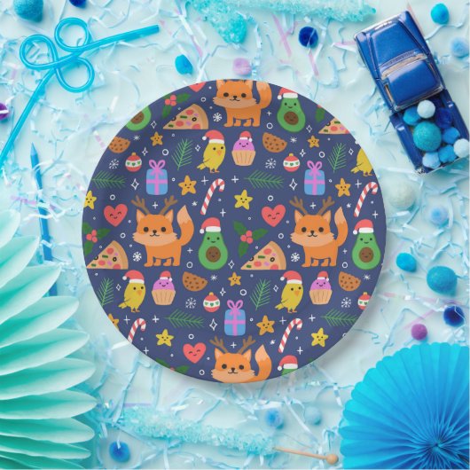 Weihnachten Pappteller (Party)