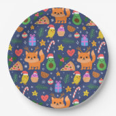 Weihnachten Pappteller (Vorderseite)