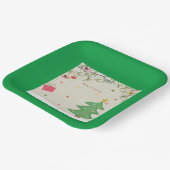 Weihnachten Pappteller (Gewinkelt)